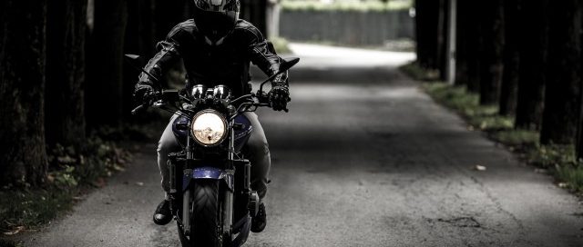 Verkehrsunfall Biker Motorrad